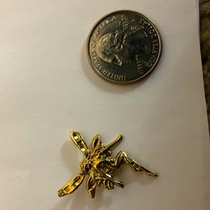 vintage fairy pendant